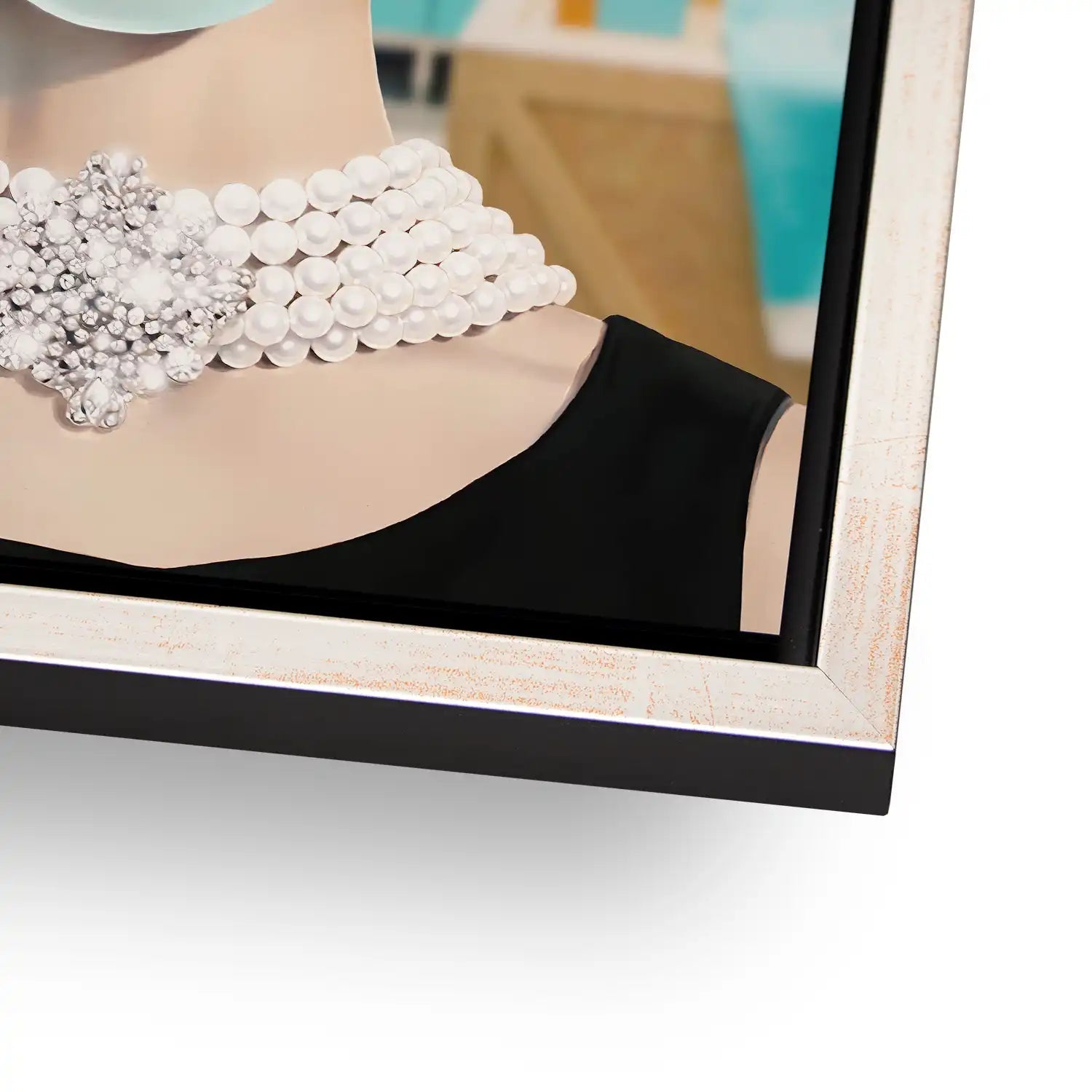 Audrey Bubble Gum AluDibond Bild INGALERIE