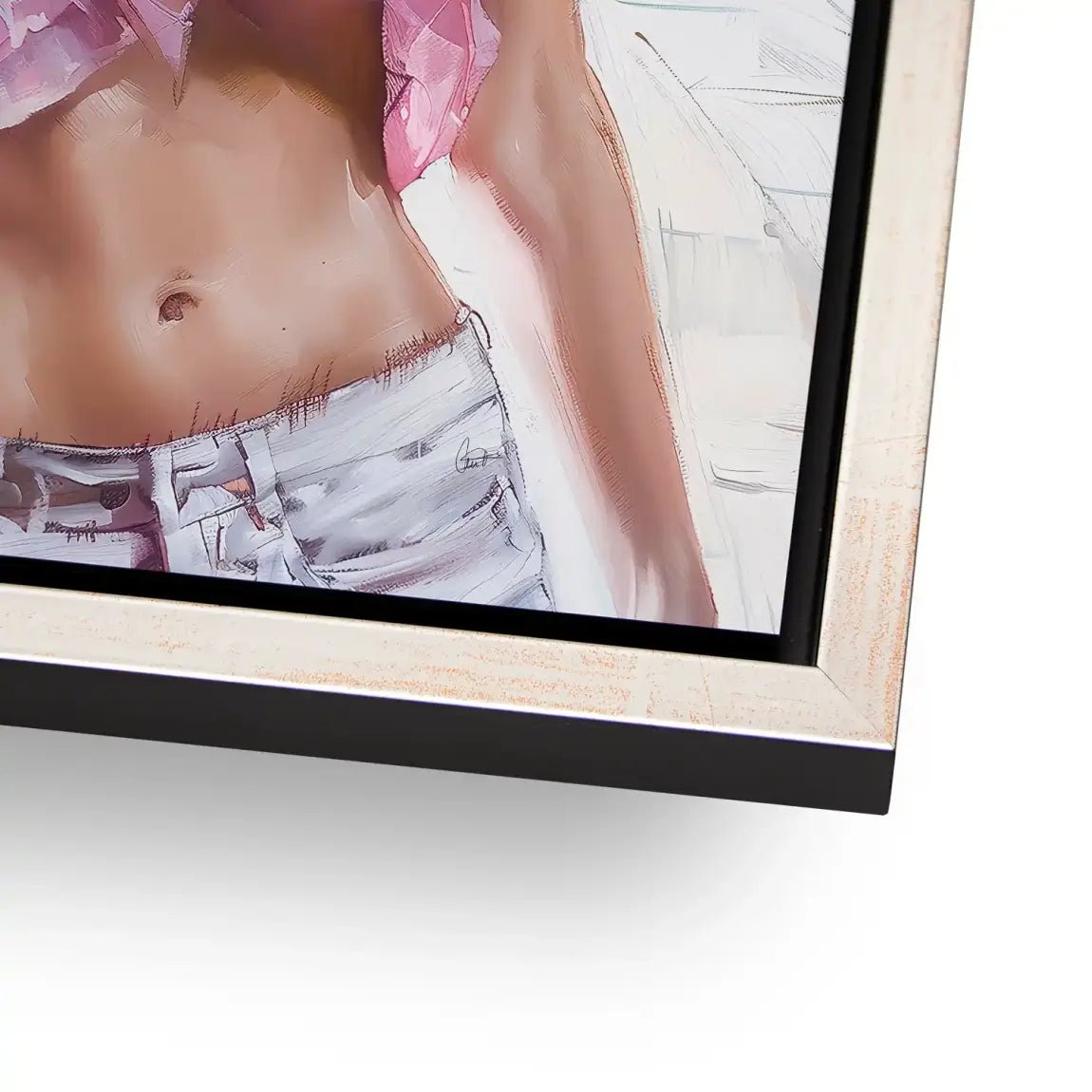 Italian Beauty Alu Dibond Bild INGALERIE
