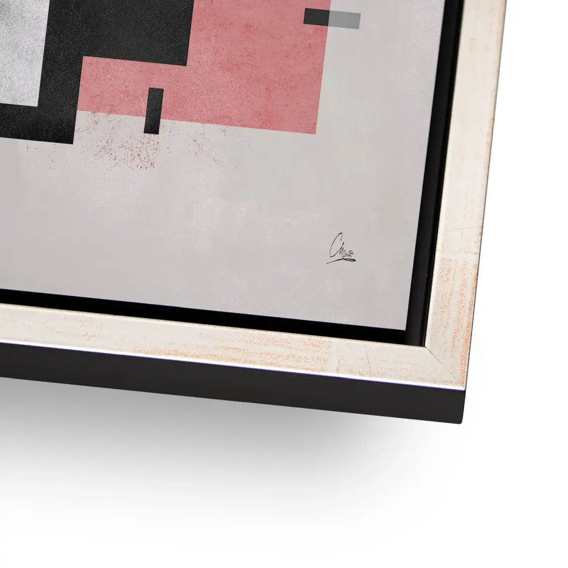 Geometric Aura Alu Dibond Bild