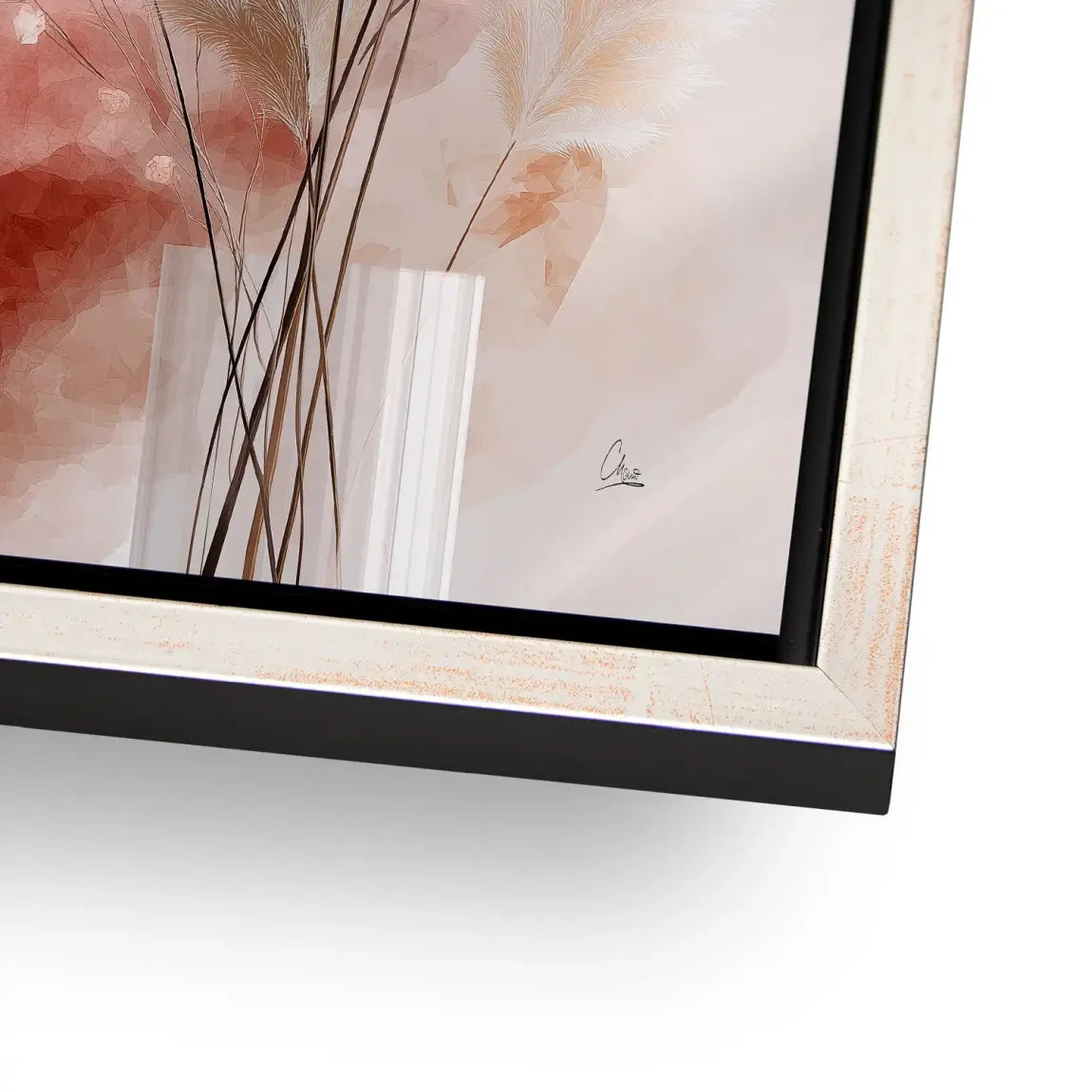 Amber Fields Alu Dibond Bild