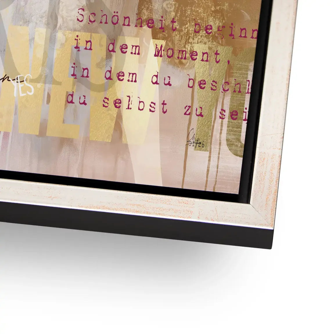 Coco Mademoiselle Alu Dibond Bild