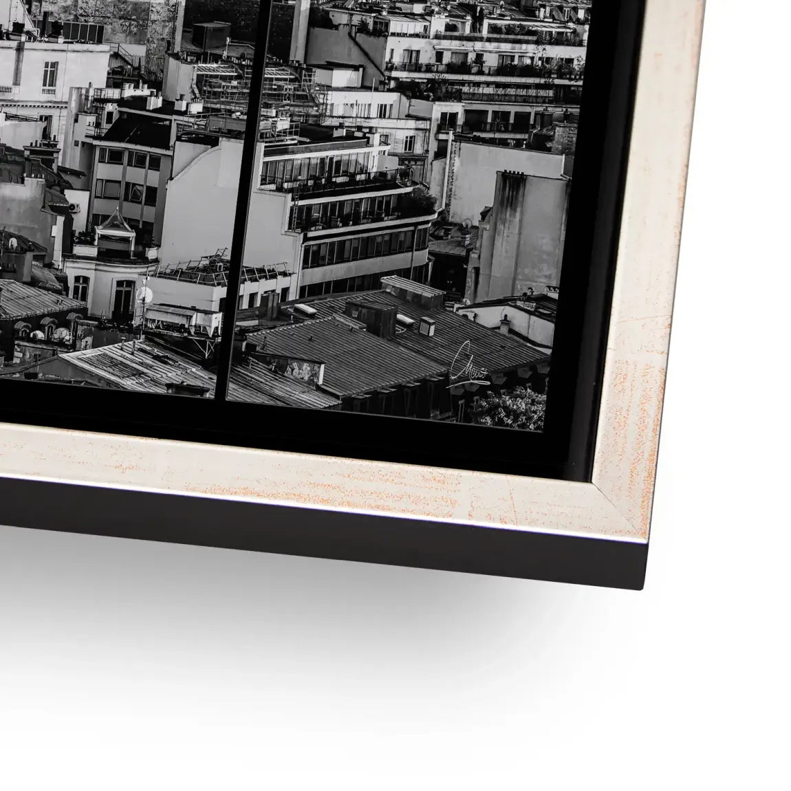 Eiffelturm über Paris Alu Dibond Bild