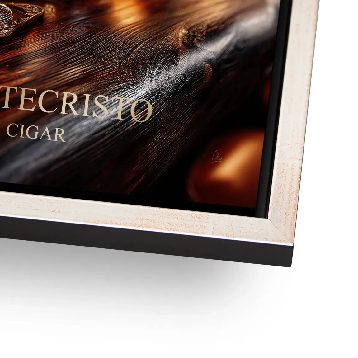 Amber Delight Cognac Alu Dibond Bild
