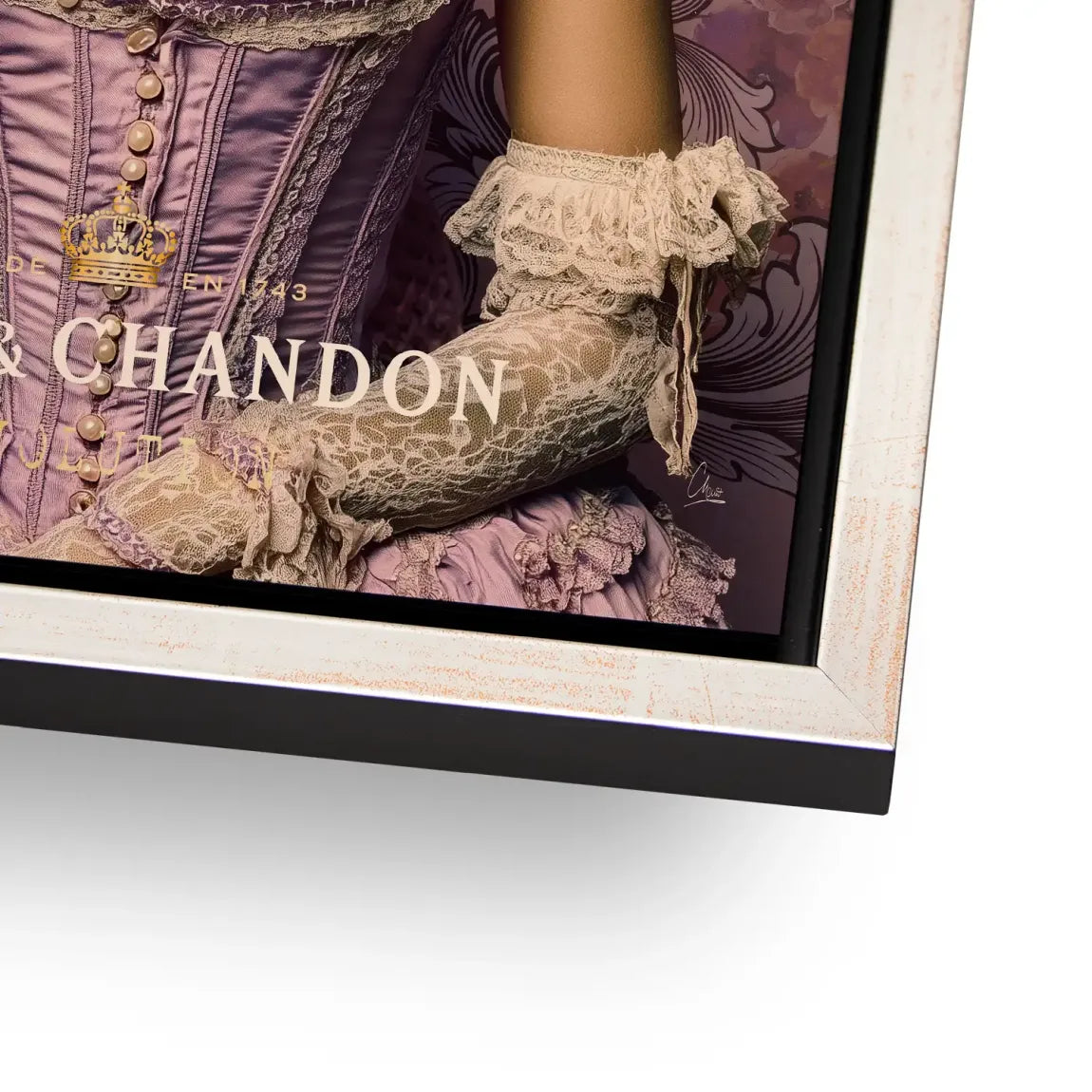 Marie Antoinette Rebell Art Alu Dibond Bild