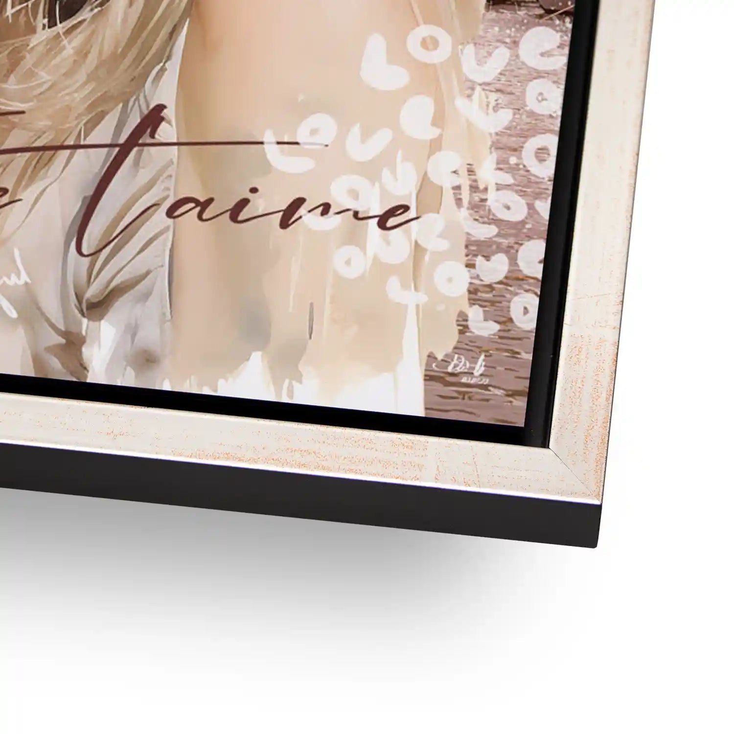 Pop Art Bardot Chanel Aludibond Bild INGALERIE