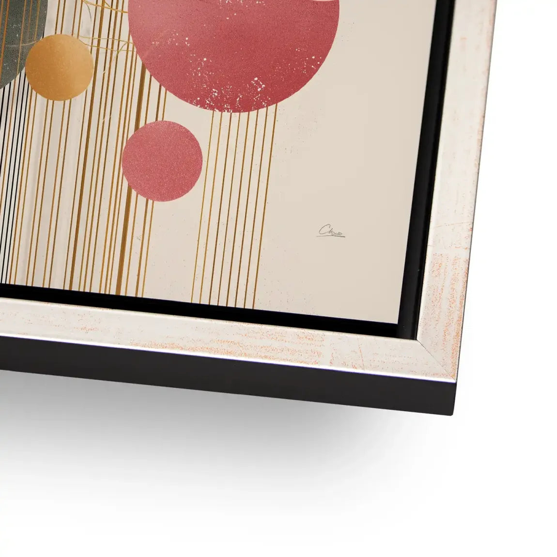 Circles of Serenity Alu Dibond Bild INGALERIE