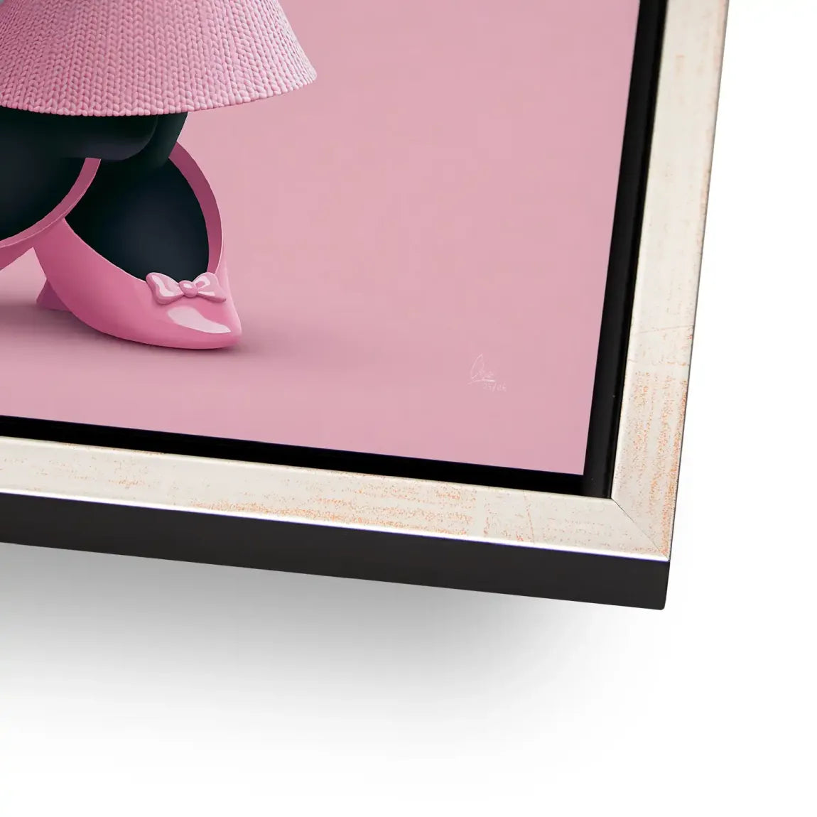 Minnie Rosé Chic Alu Dibond Wandbild