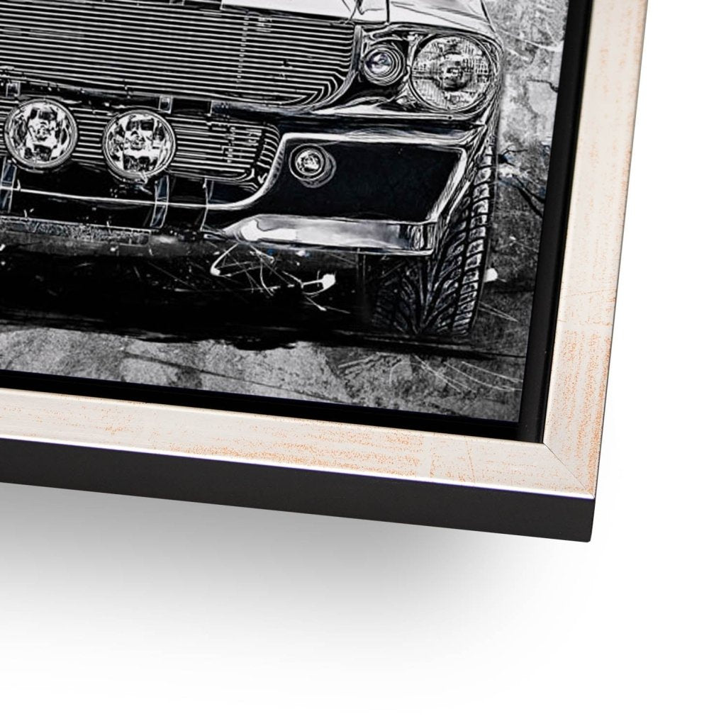 Ford Mustang Pop Art Modern Style AluDibond Bild INGALERIE