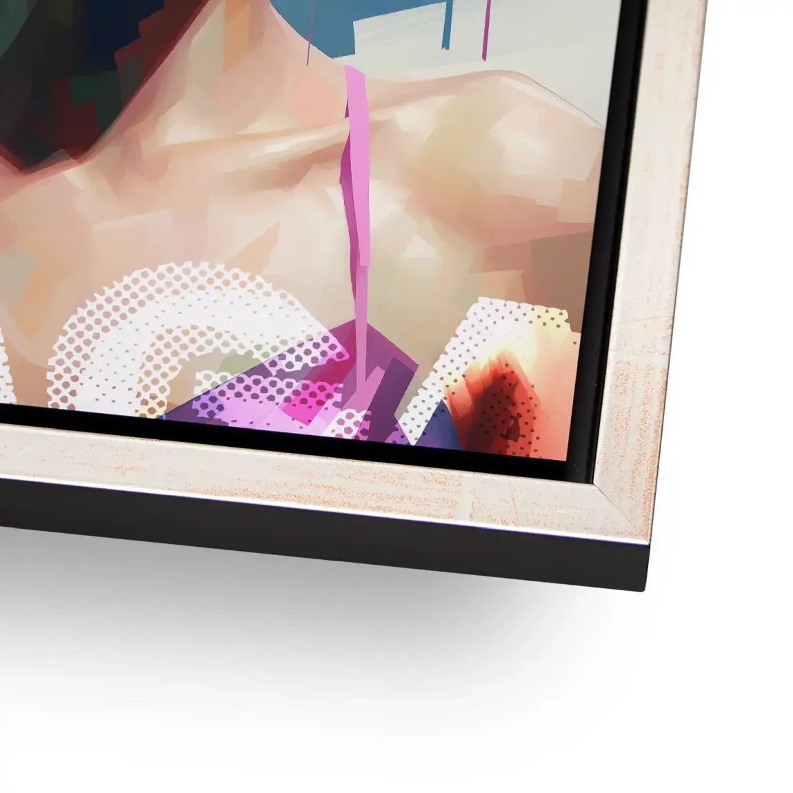Lady G. in Color Alu Dibond Bild INGALERIE