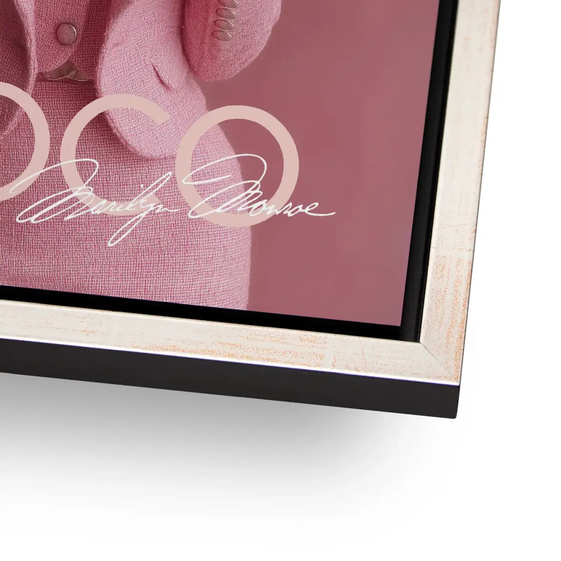 Eleganz in Rosé Monroe Alu Dibond Bild INGALERIE