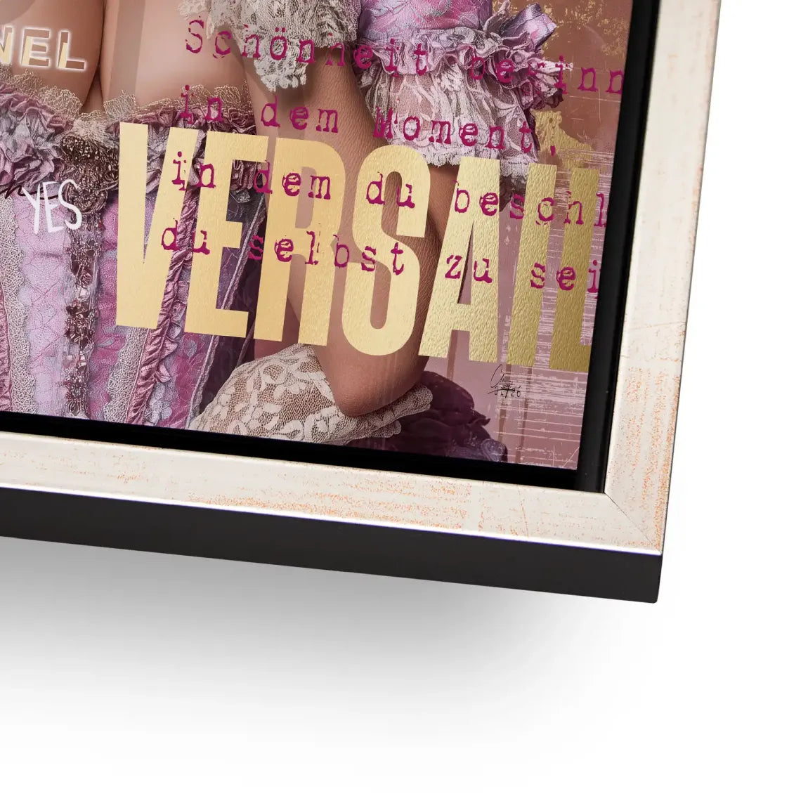 Marie Antoinette Popart Alu Dibond Bild