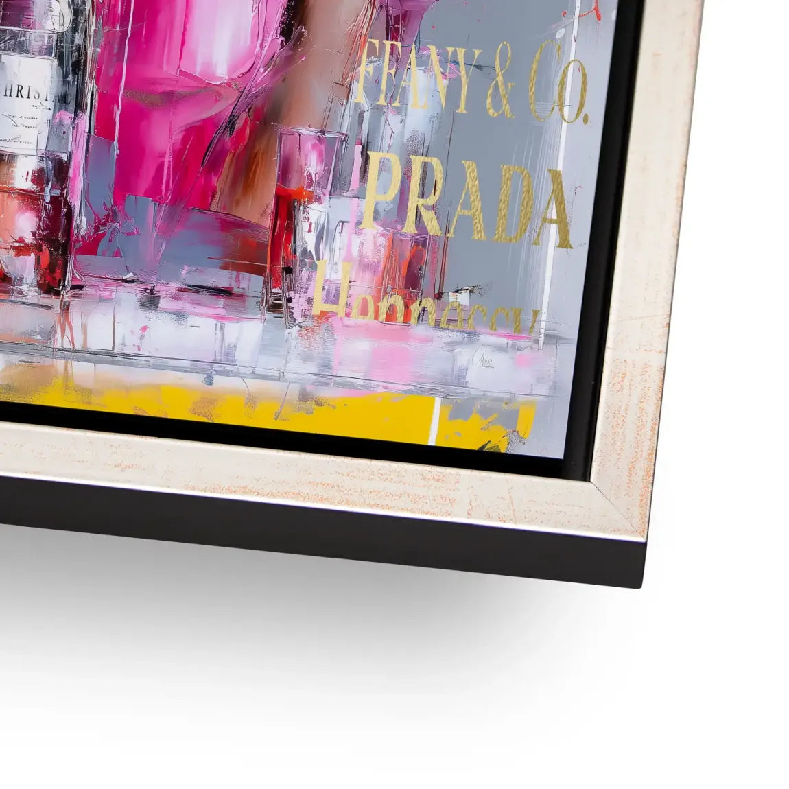 Audrey Pop Couture Alu Dibond Bild