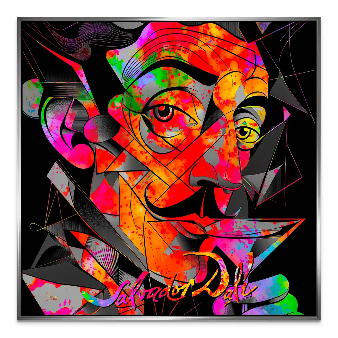 Infinite Mind Salvador Dalí AluDibond Bild - INGALERIE | Dein Onlineshop für moderne Wandbilder