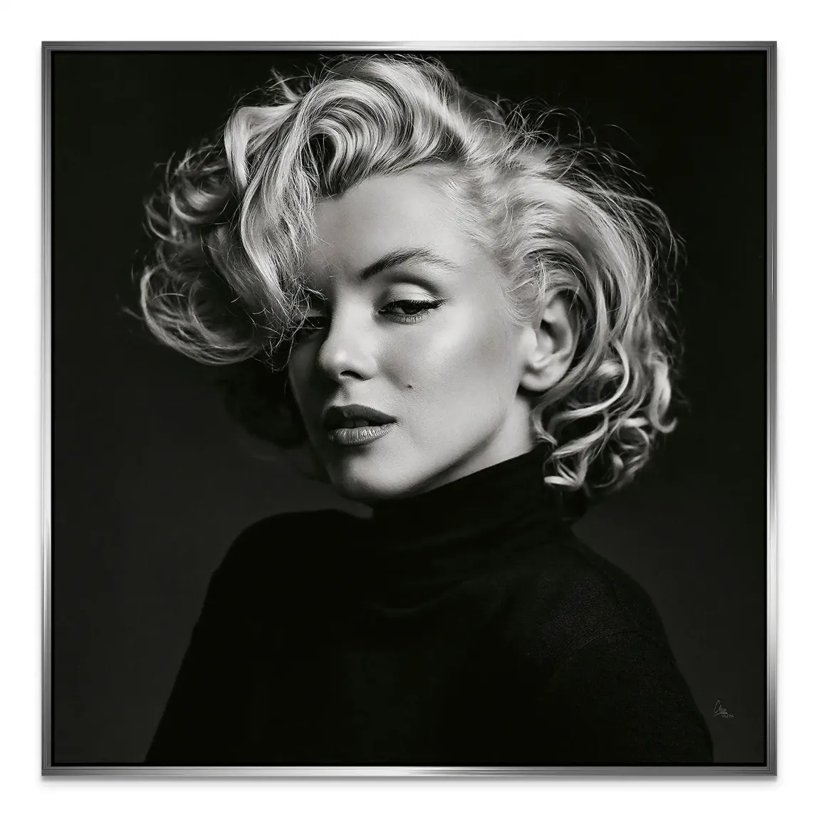 Marilyn Elegance Alu Dibond Wandbild