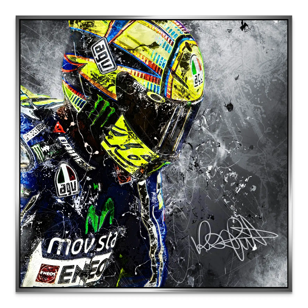 Rossi Abstrakt Style AluDibond Bild INGALERIE