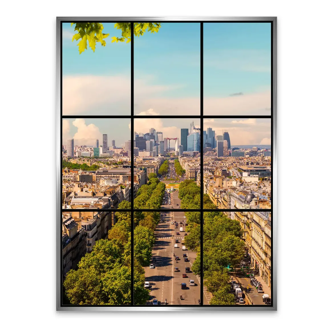 Avenue Lumière Paris Alu Dibond Bild