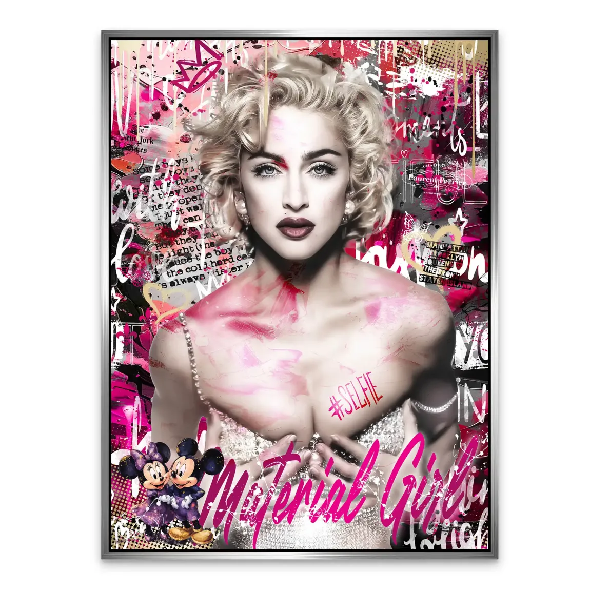 Pop Queen Vibes Alu Dibond Bild