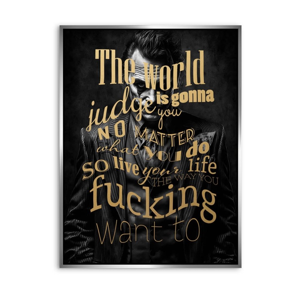 Joker World Lifestyle AluDibond Bild INGALERIE