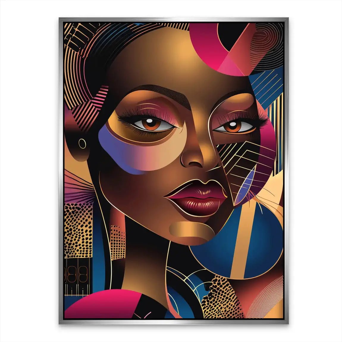 Black is Beauty Nr.10 Alu Dibond Bild INGALERIE