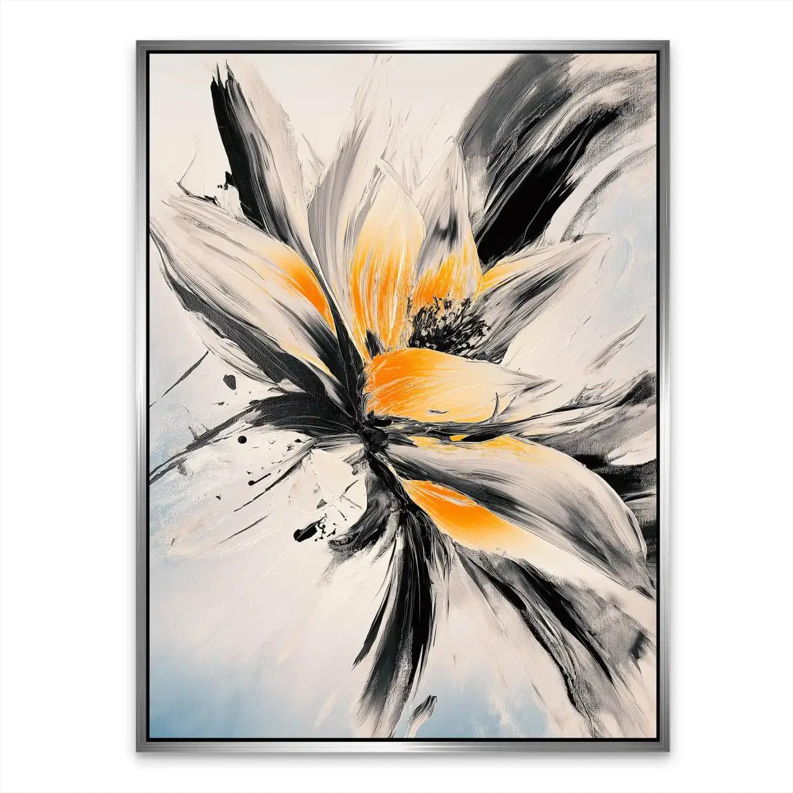 Flower Abstrakt Nr.24 Alu Dibond Bild INGALERIE