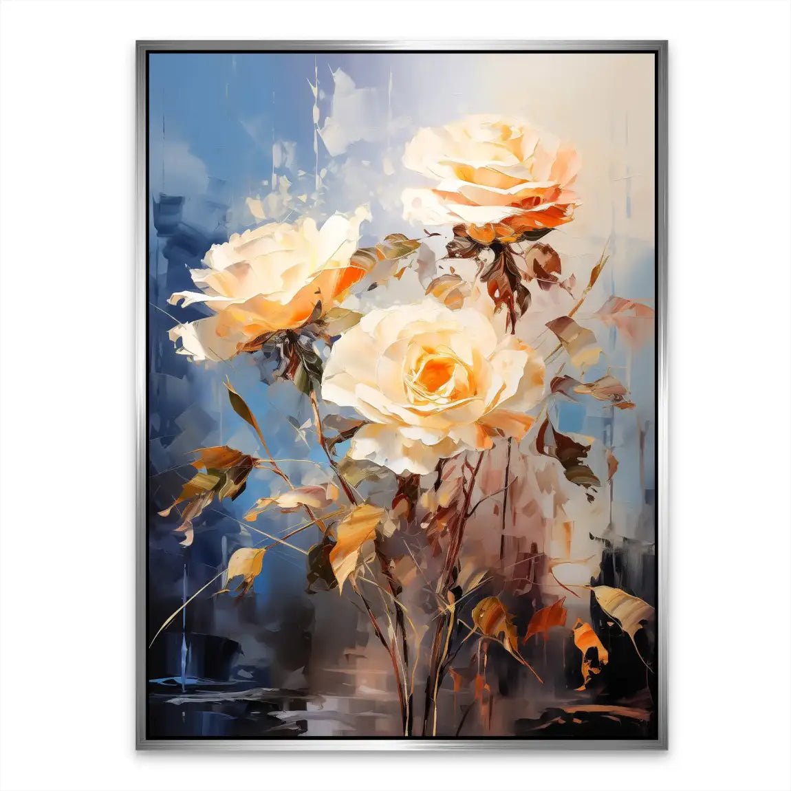 Flower Abstrakt Nr.22 Alu Dibond Bild INGALERIE