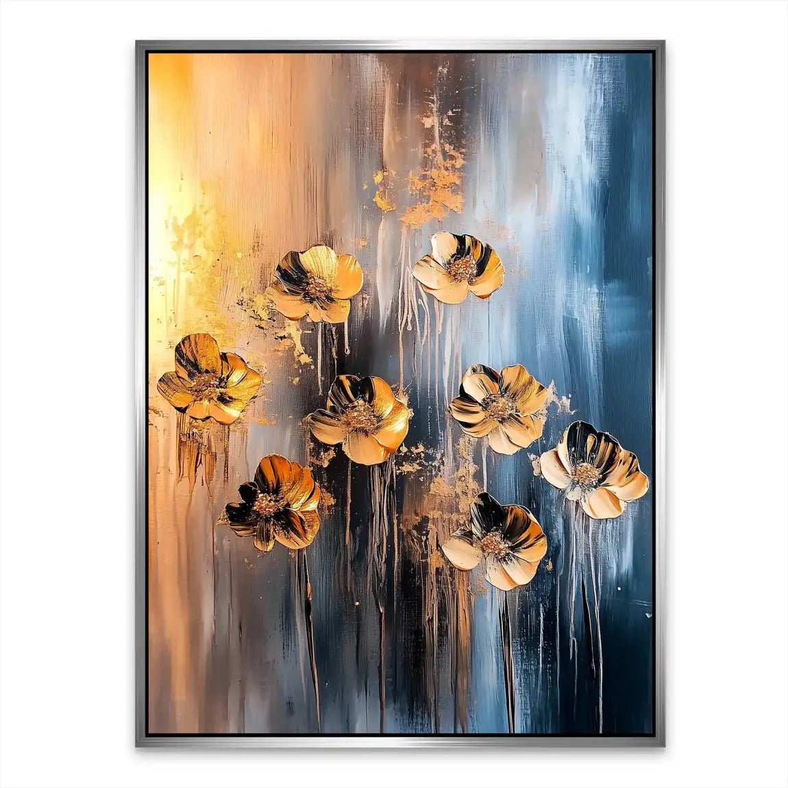 Flower Abstrakt Nr.12 Alu Dibond Bild INGALERIE