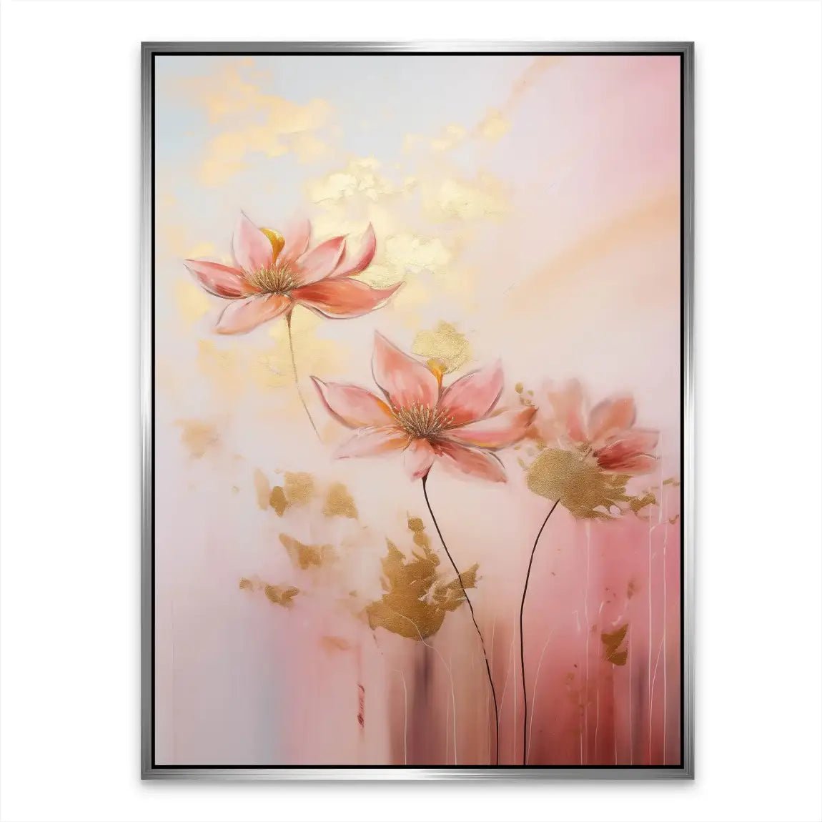 Flower Abstrakt Nr.19 Alu Dibond Bild INGALERIE