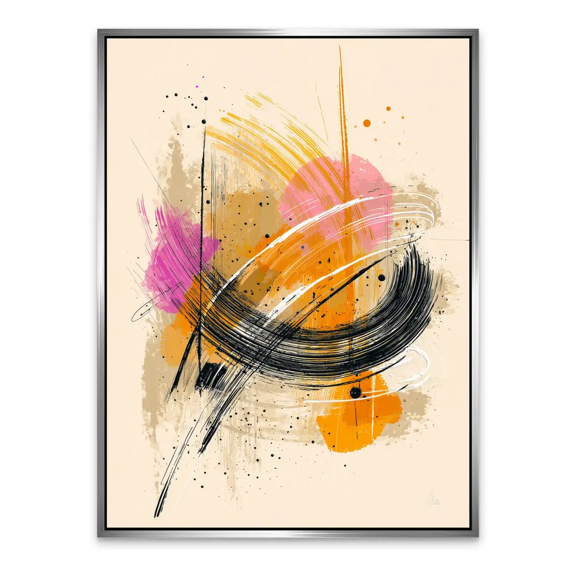 Modern Energie Abstrakt Alu Dibond Bild