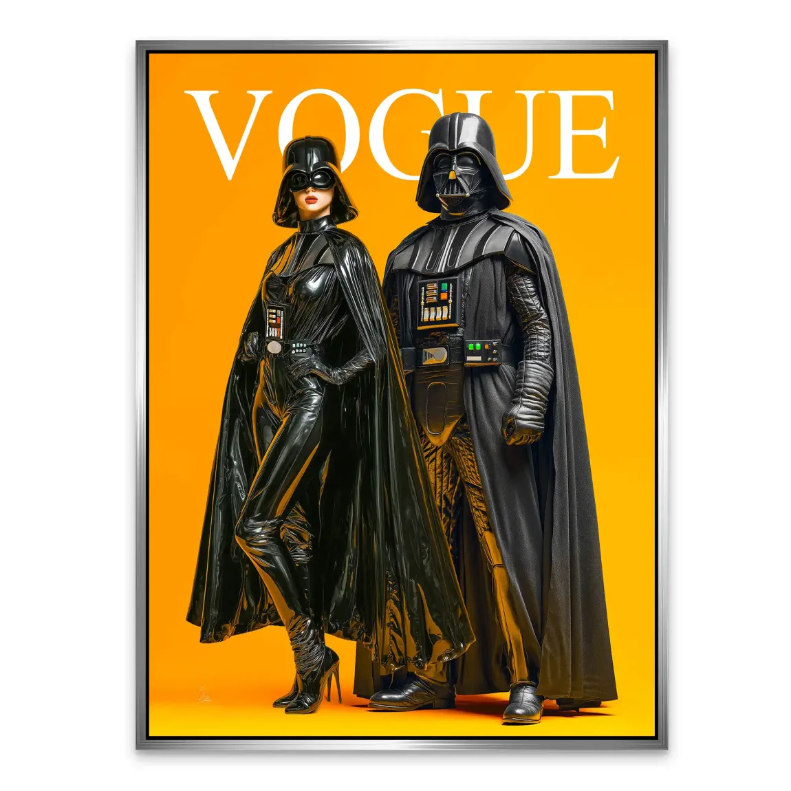 Galactic Vogue Darth Vader Alu Dibond Bild