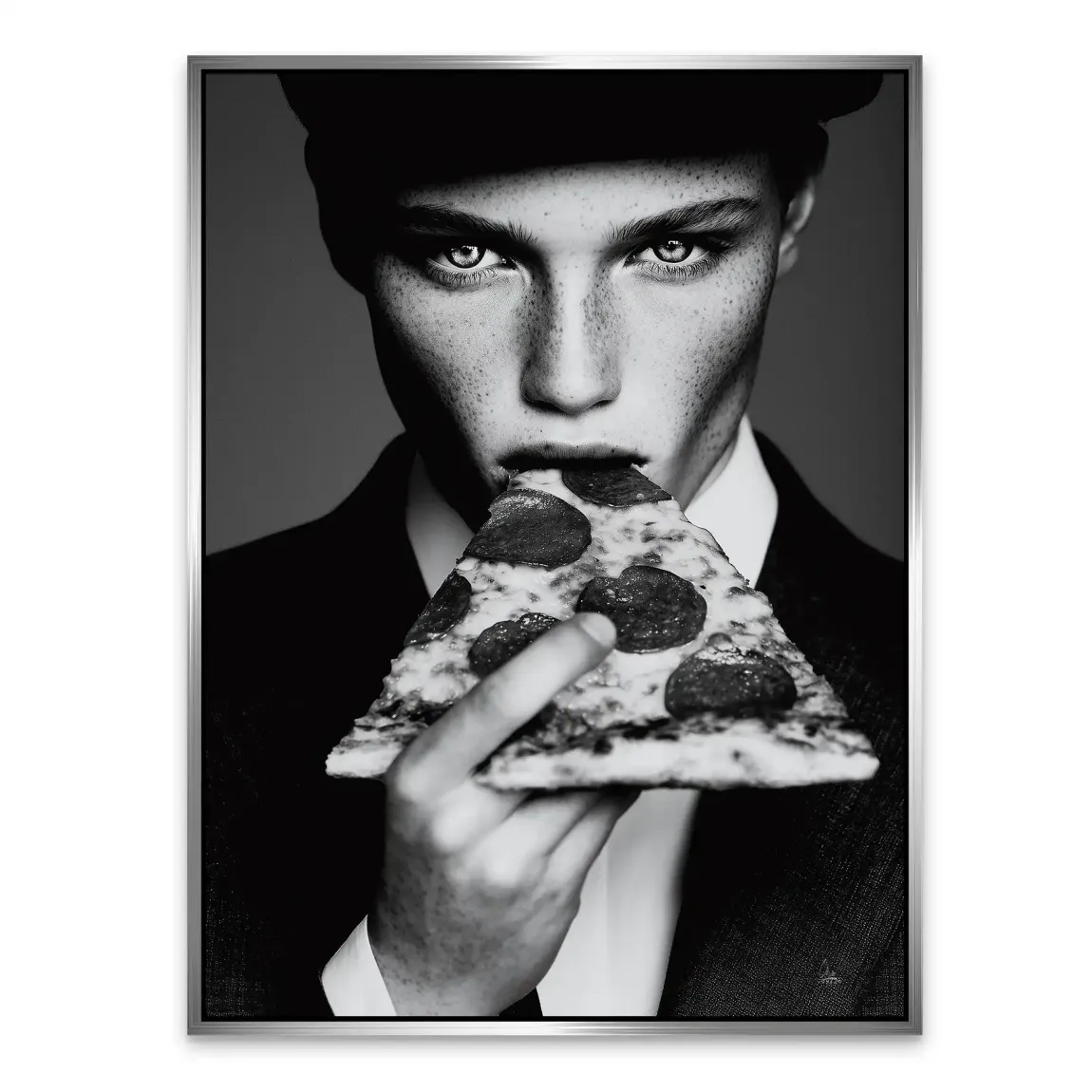 Pizza Charisma Alu Dibond Wandbild