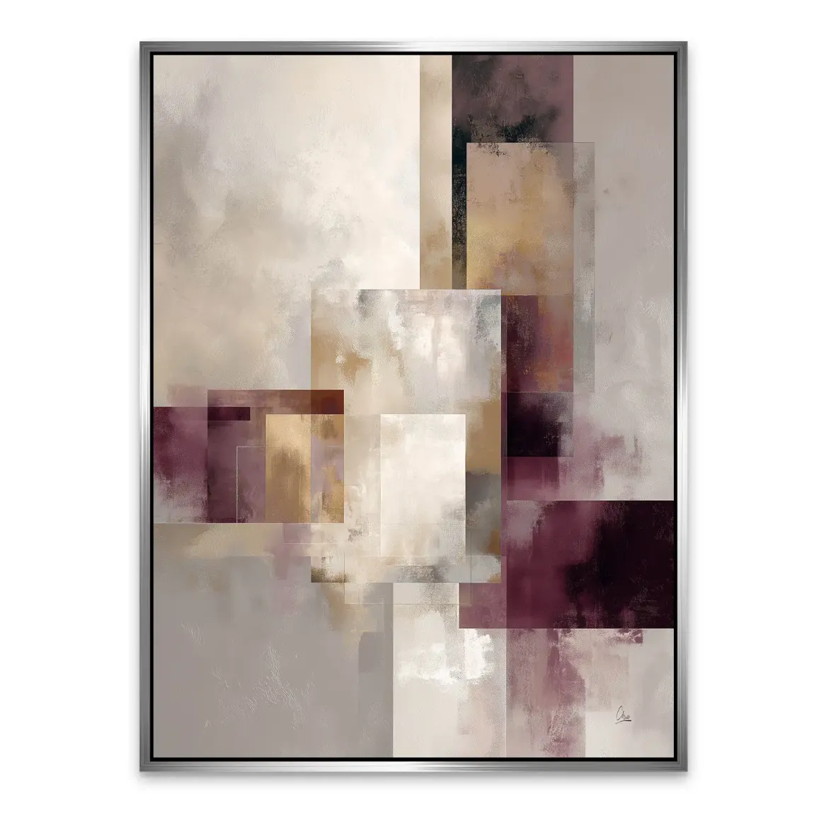 Mystic Geometry Alu Dibond Bild