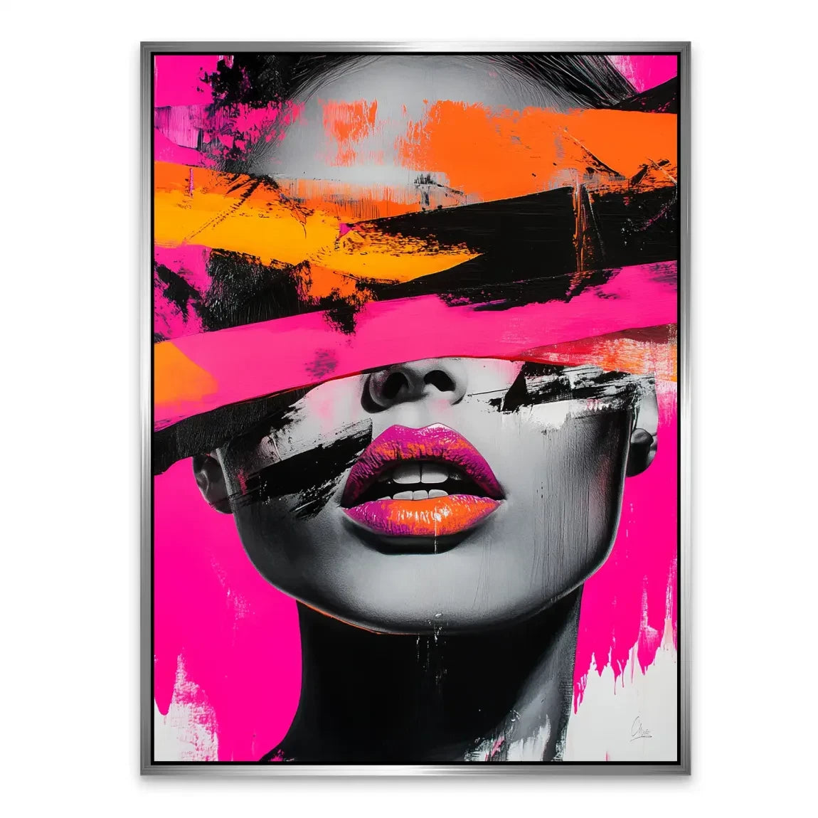 Abstrakt Allure Alu Dibond Bild INGALERIE