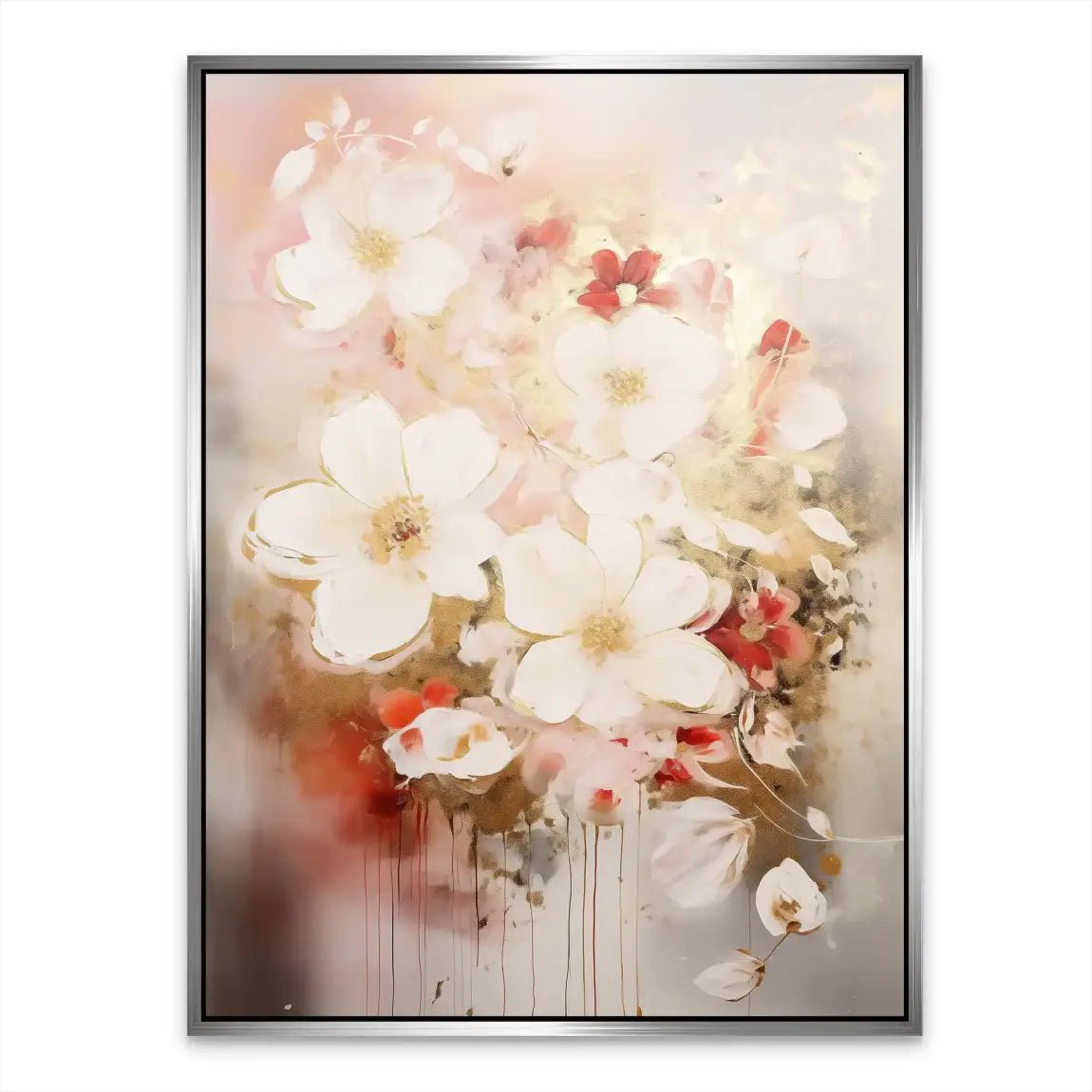 Flower Abstrakt Nr.20 Alu Dibond Bild INGALERIE
