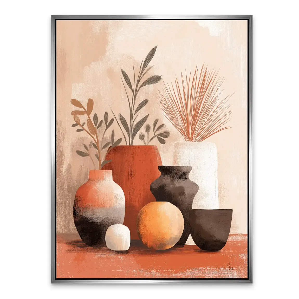 Terracotta Grace Alu Dibond Bild