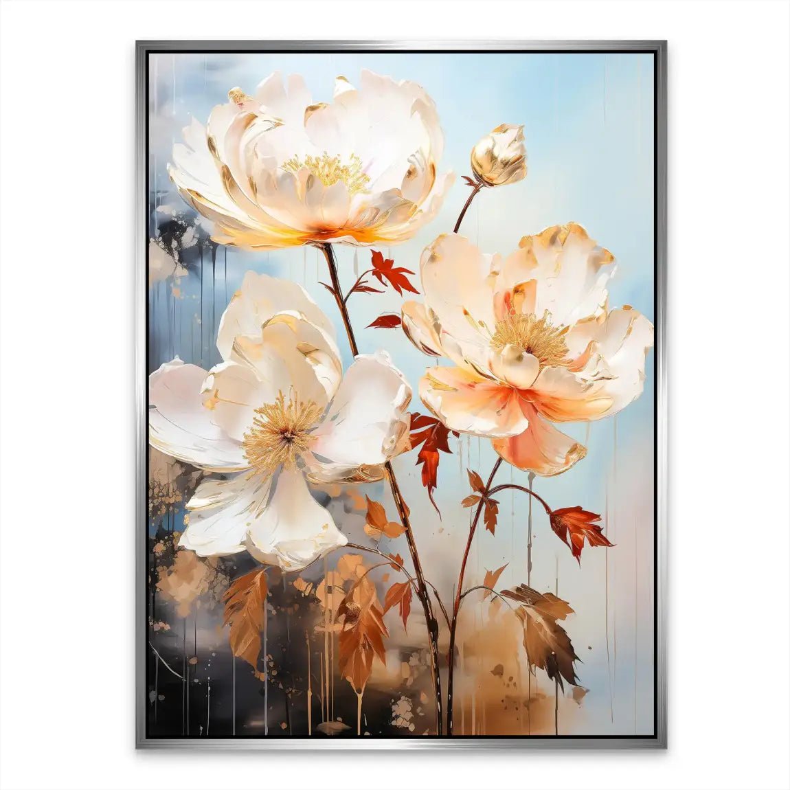 Flower Abstrakt Nr.14 Alu Dibond Bild INGALERIE
