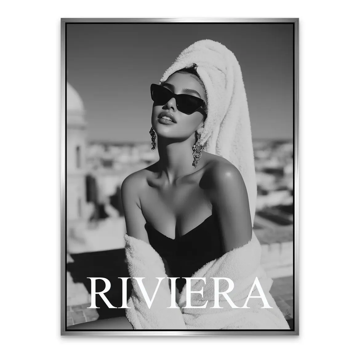 Riviera Glam Alu Dibond Bild