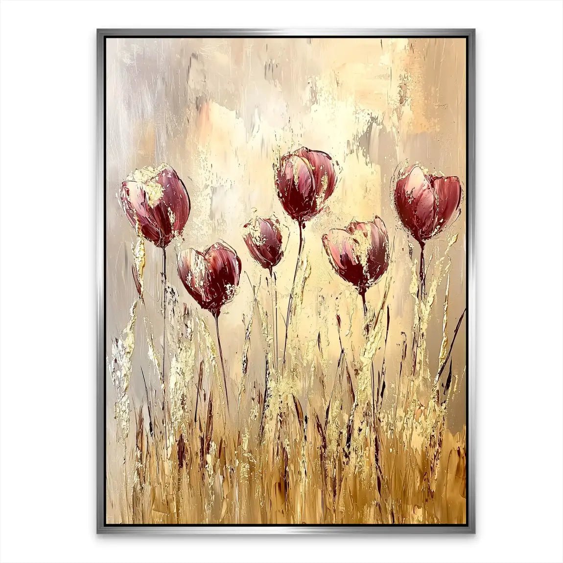 Flower Abstrakt Nr.13 Alu Dibond Bild INGALERIE