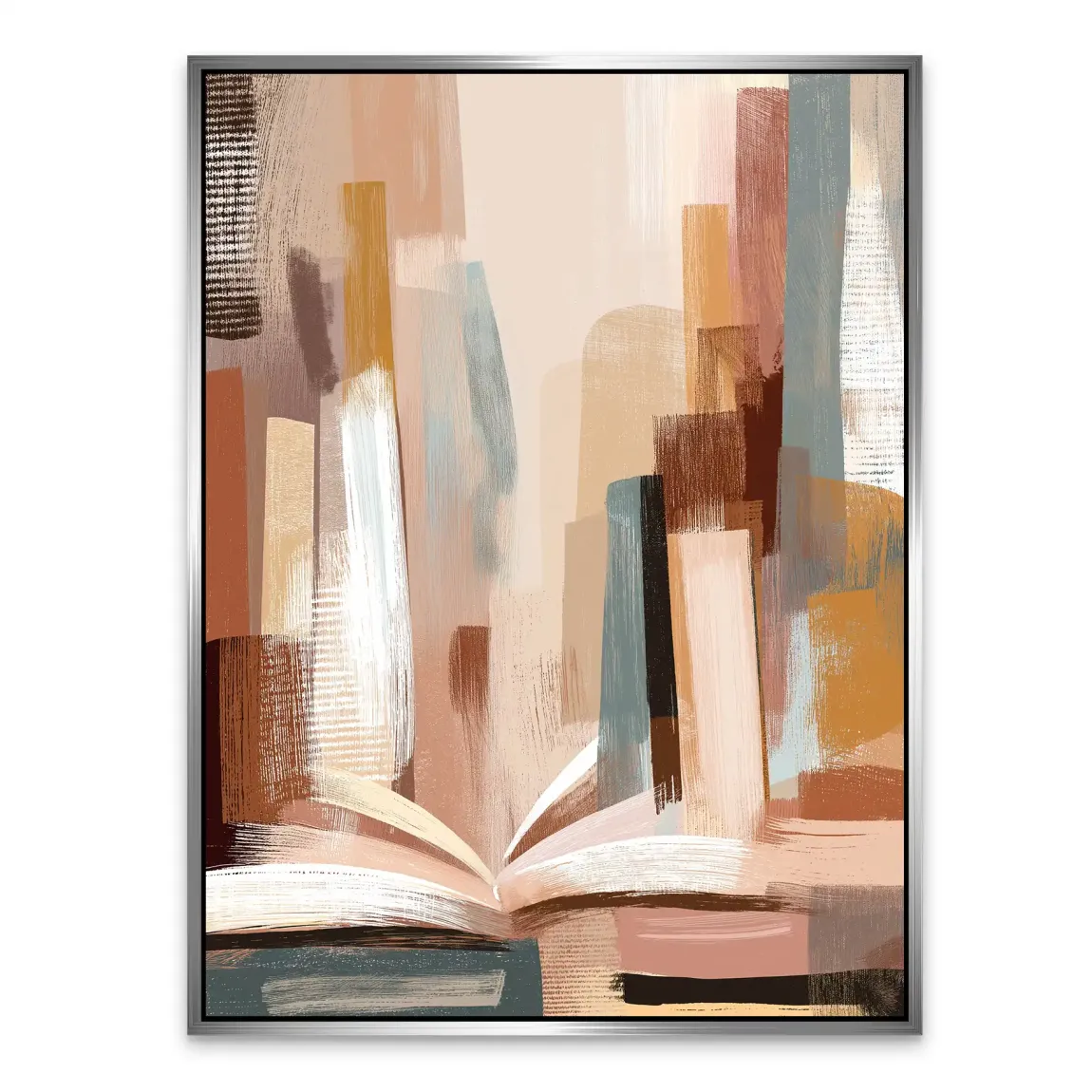 Open Mind Abstrakt Alu Dibond Bild