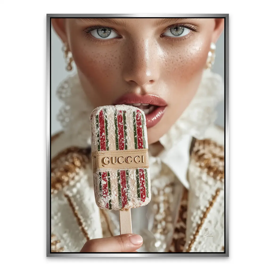 Gucci Ice Dream Alu Dibond Bild