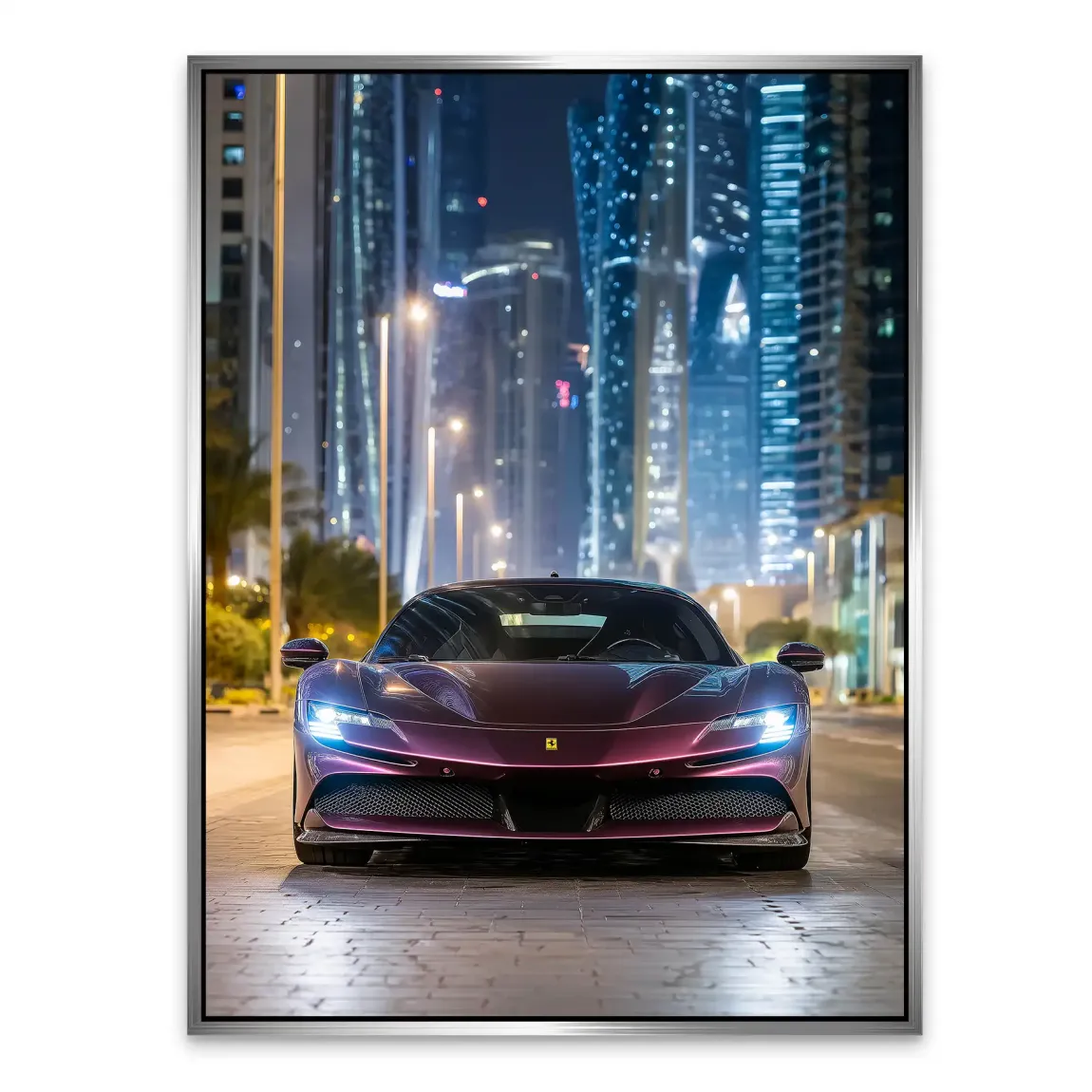 Midnight SF90 Art Alu Dibond Bild