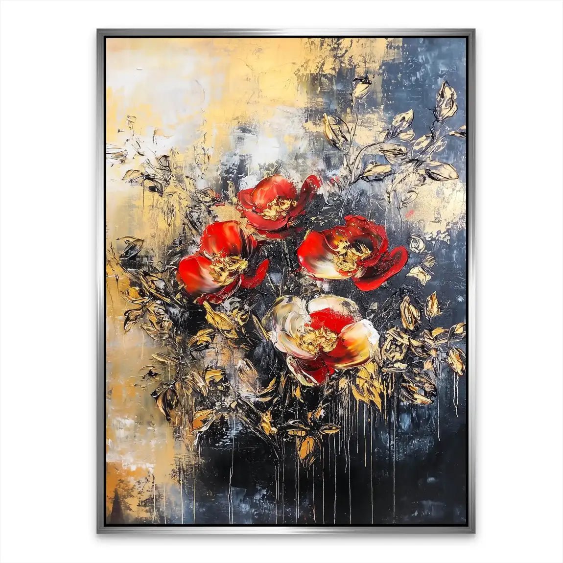 Flower Abstrakt Nr.11 Alu Dibond Bild INGALERIE