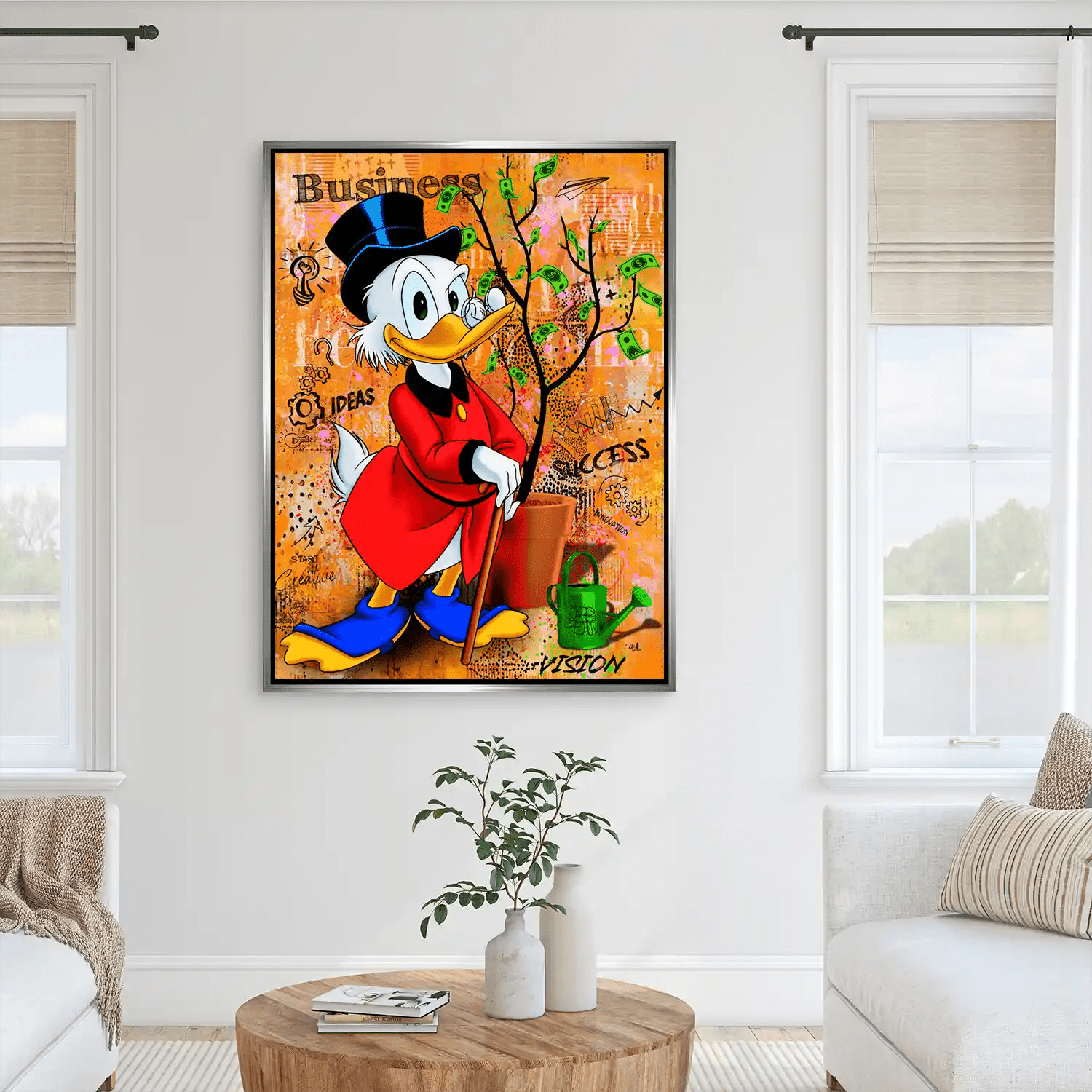 Dagobert Gelbaum Pop Art AluDibond Bild INGALERIE