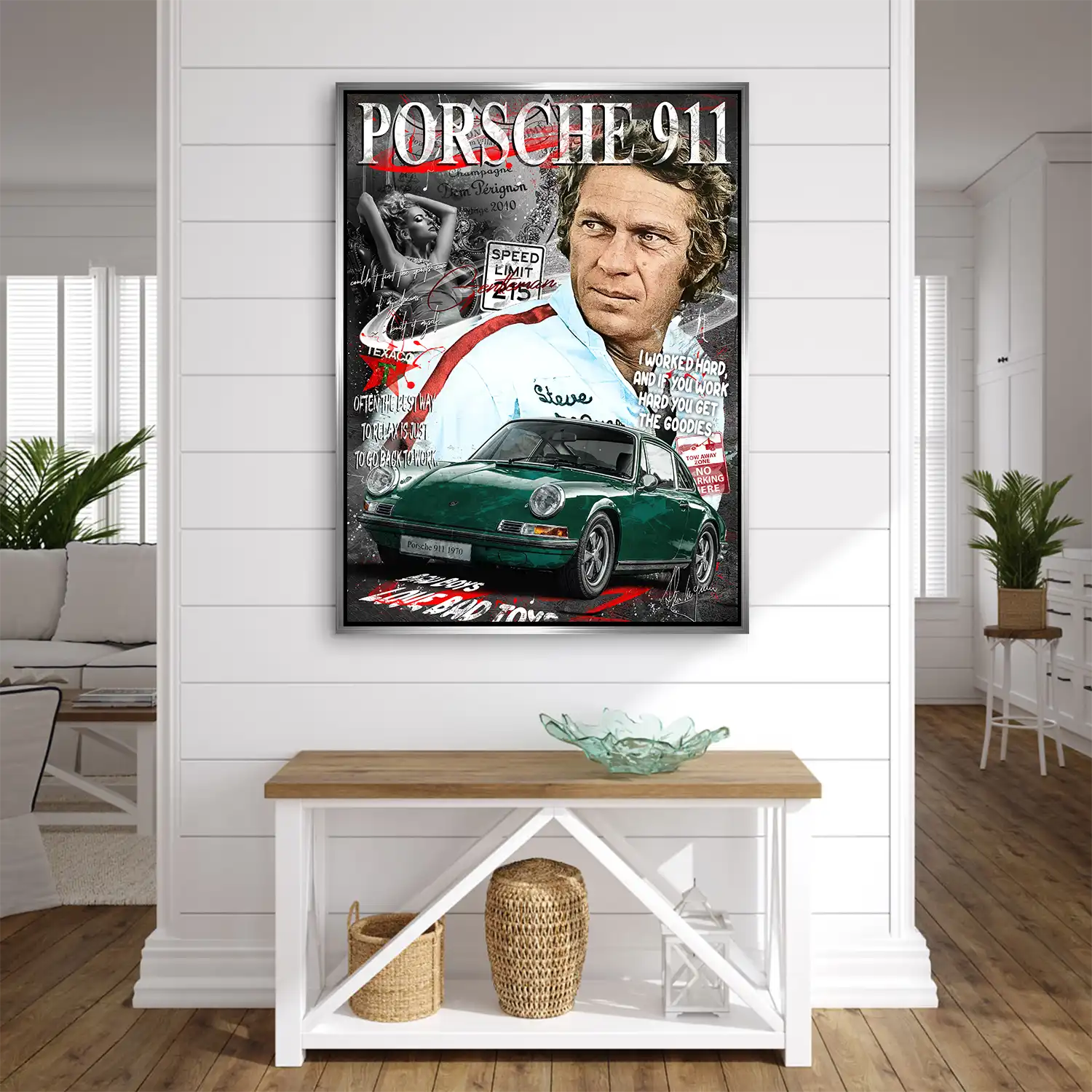 Steve 911 AluDibond Bild INGALERIE