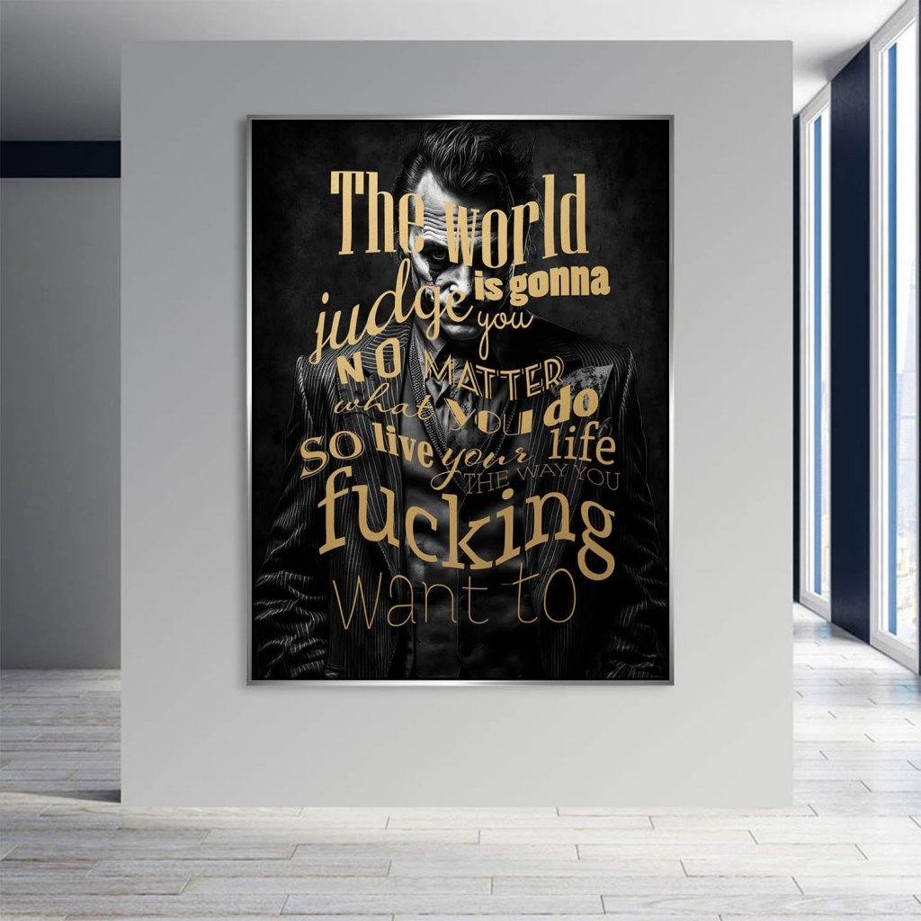 Joker World Lifestyle AluDibond Bild INGALERIE