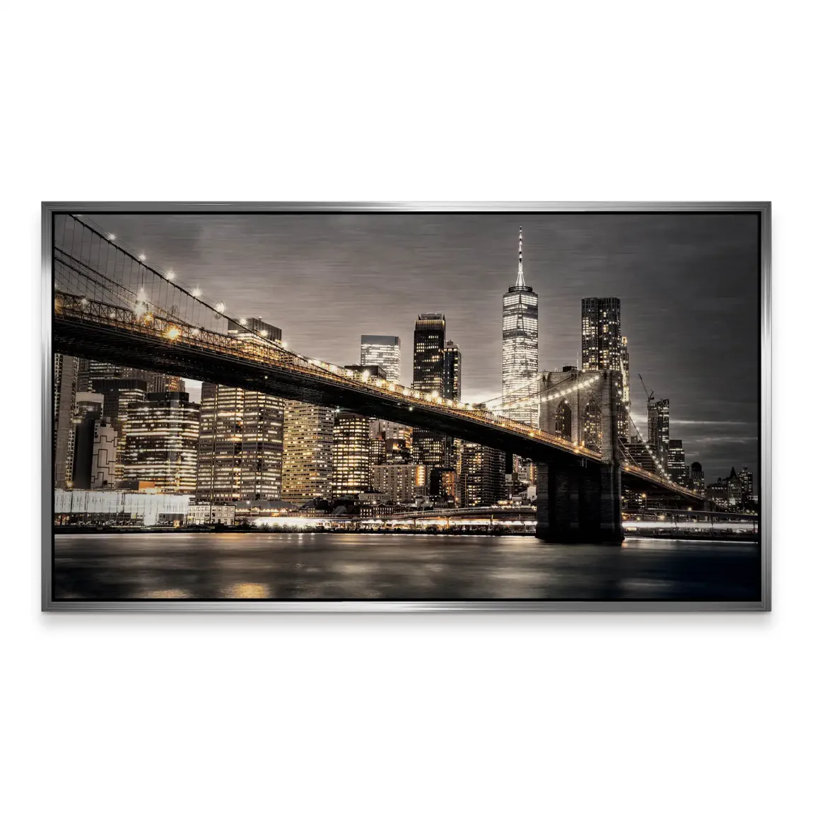 Manhattan Noble Art Aluminiumbild gebürstet