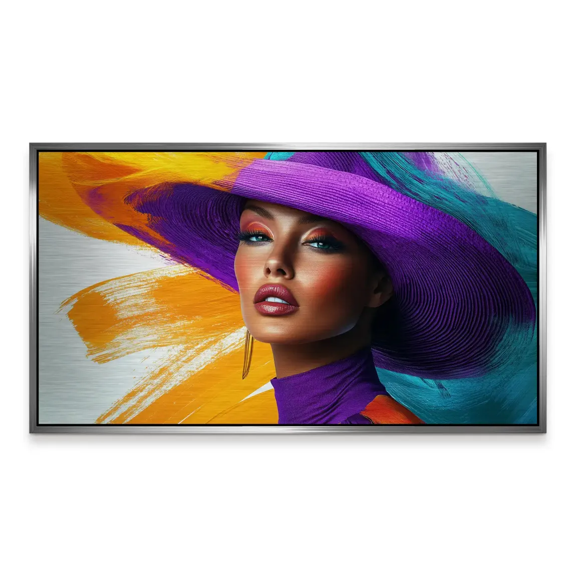 Vivid Fashion Color Art Alu Gebürstet