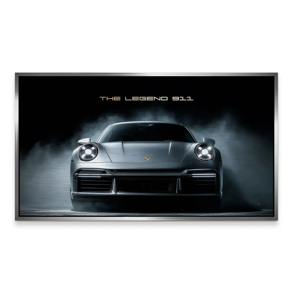 911 Silver Legend Alu Gebürstet