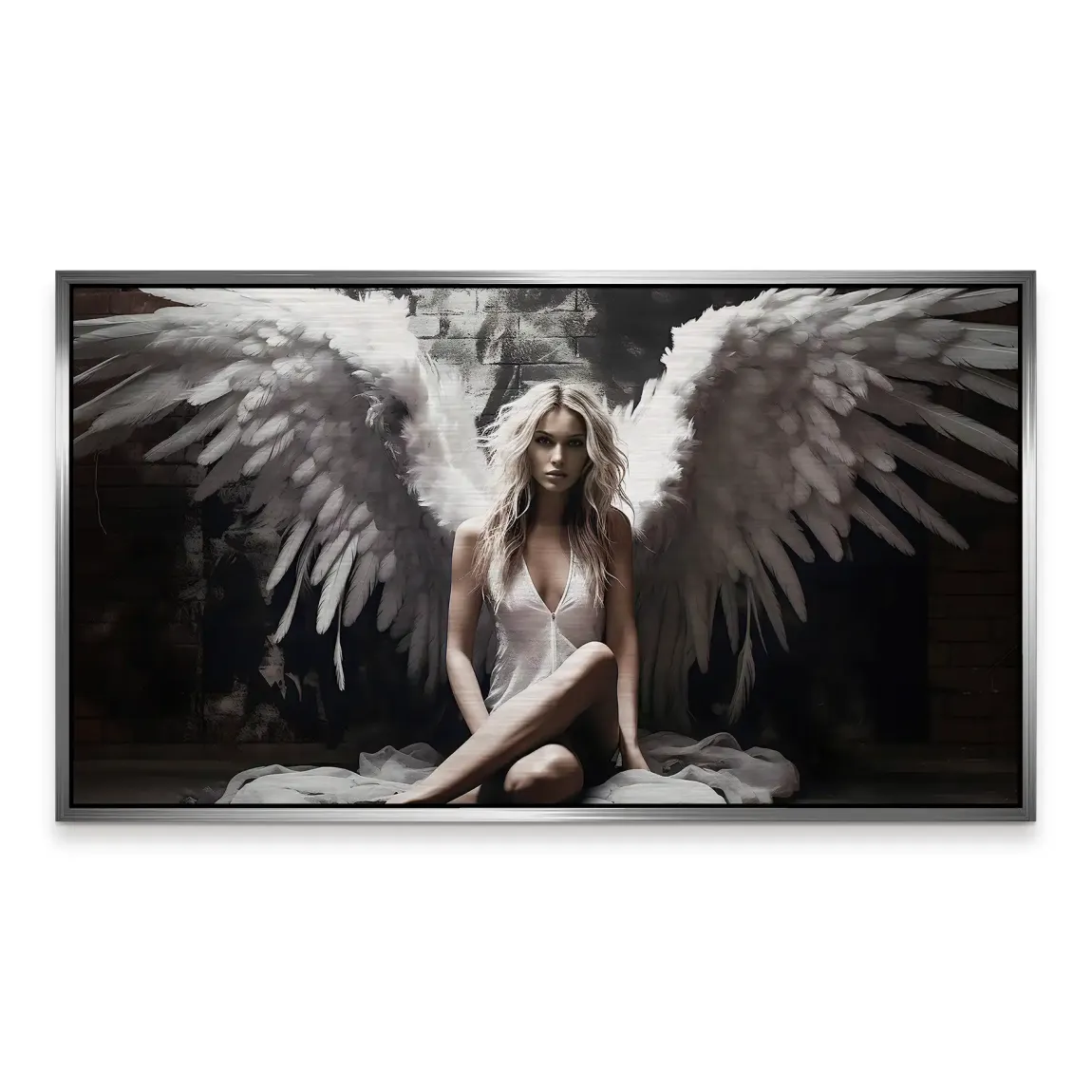 Angel Wings Alu Gebürstet