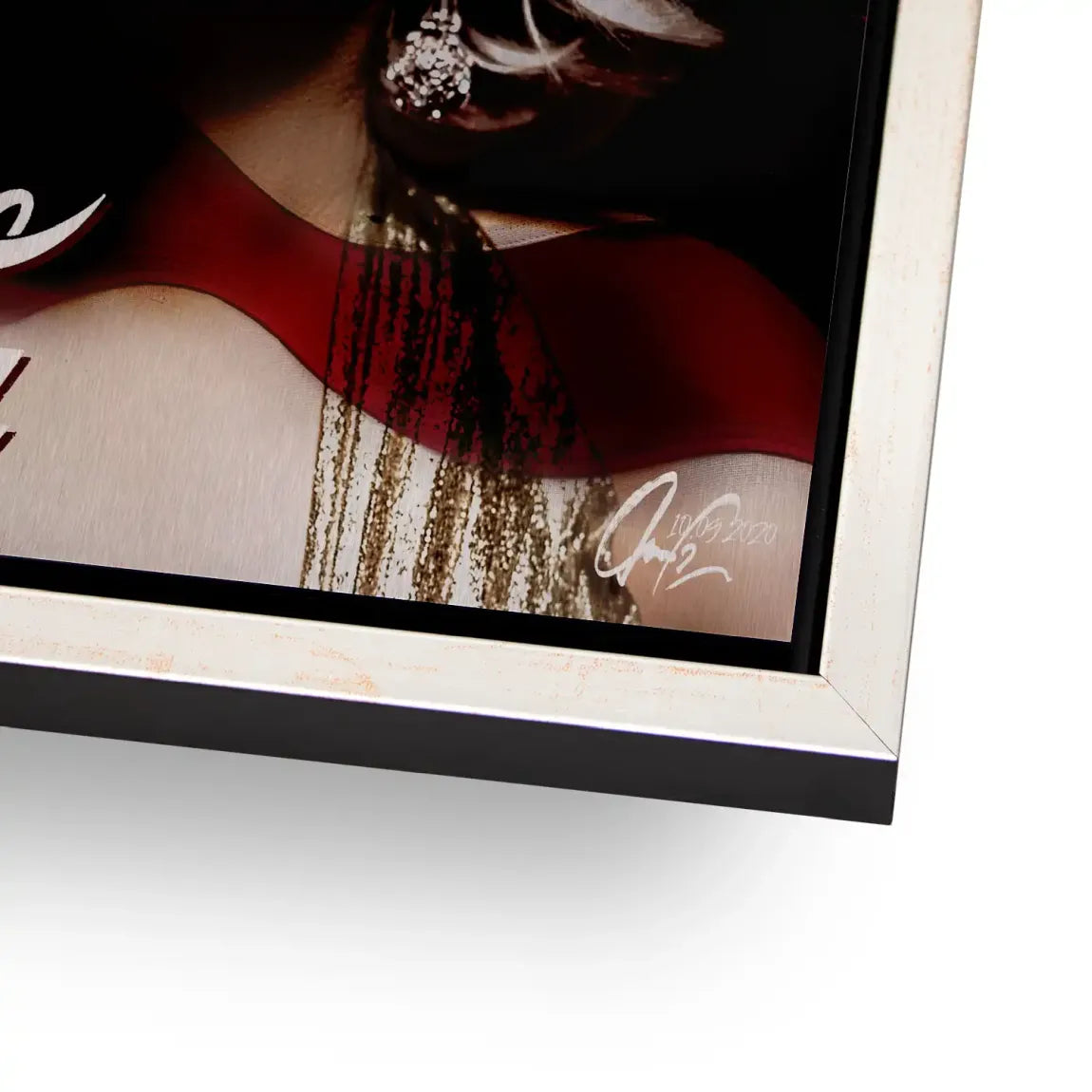 Marilyn Hollywood Glamour Alu Gebürstet