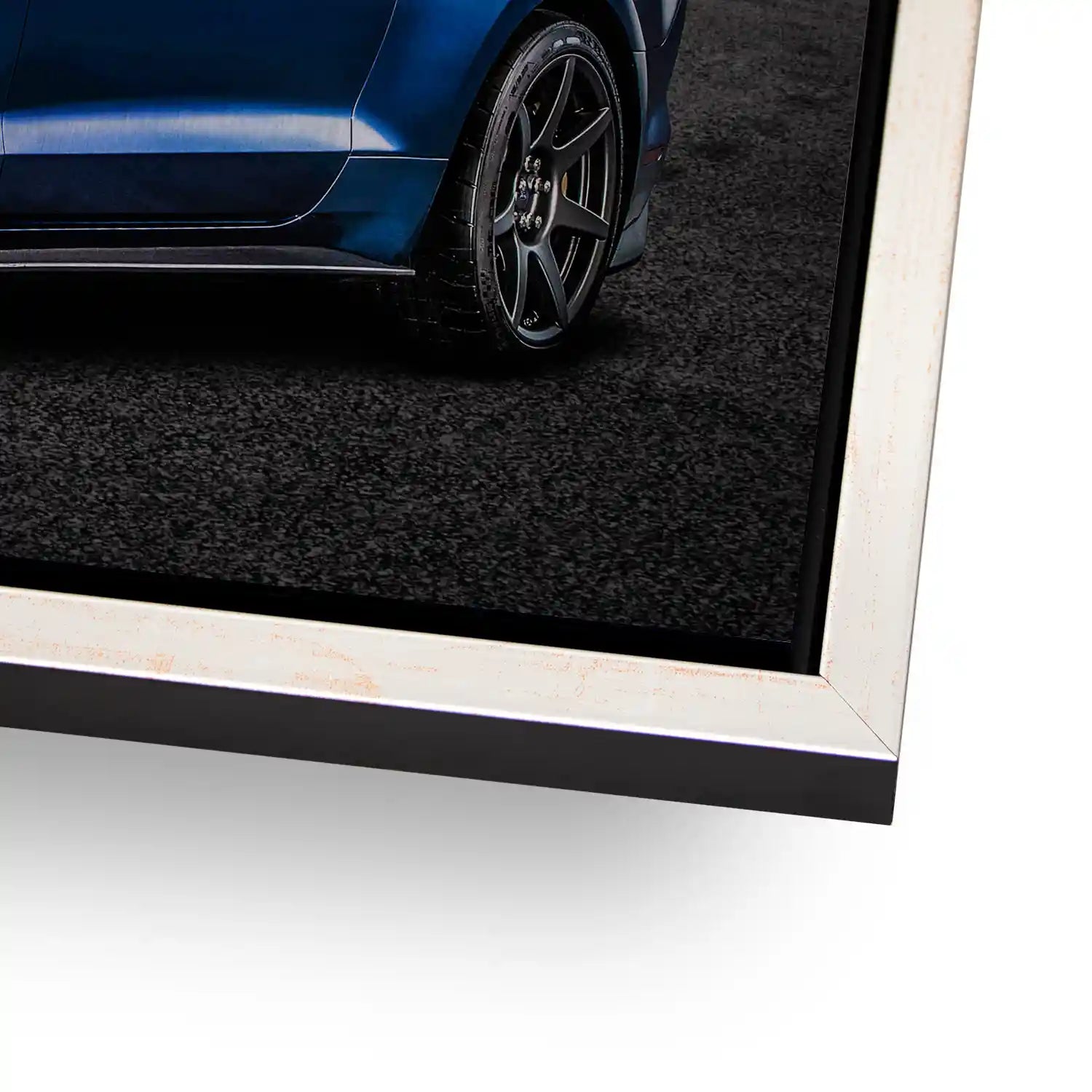 Ford Mustang Blue City Alu Gebürstet INGALERIE